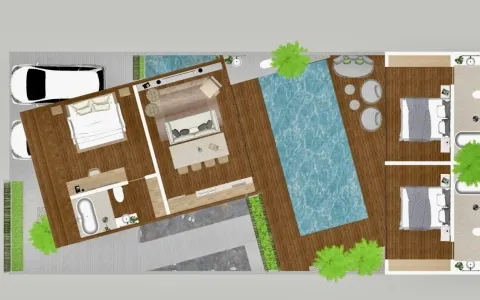 Dijual Villa Jimbaran Kuta Bali Dekat GWK Uluwatu f104