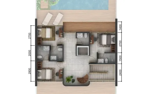 Dijual The Links Golf Villa, Uluwatu 602251