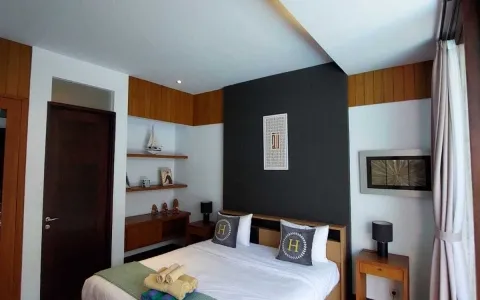 A unique 5 bedrooms Villa with Ocean View in Nusa Dua, For long term rental